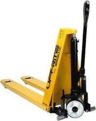 Lift-Rite - 3,000 Lb Capacity, 31-1/2" Lift Industrial Pallet Truck - 3-1/4" Min Lift Height, 48" Fork Length x 7" Fork Width, 27" Overall Width - Americas Industrial Supply