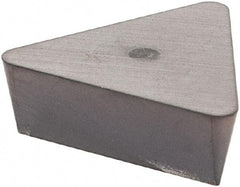 Kennametal - TPG222 Grade KCU10 Carbide Turning Insert - AlTiN Finish, 60° Triangle, 1/4" Inscr Circle, 1/8" Thick, 1/32" Corner Radius - Americas Industrial Supply