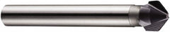 DORMER - 10mm Shank Diam, 3 Flute 90° High Speed Steel Countersink - Americas Industrial Supply