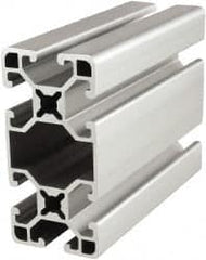 80/20 Inc. - 72 Inches Long x 1-1/2 Inches Wide x 3 Inches High, T Slotted Aluminum Extrusion - 1.325 Square Inches, Clear Anodized Finish - Americas Industrial Supply