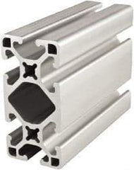 80/20 Inc. - 72 Inches Long x 1-1/2 Inches Wide x 3 Inches High, T Slotted Aluminum Extrusion - 1.695 Square Inches, Clear Anodized Finish - Americas Industrial Supply