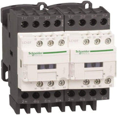 Schneider Electric - 4 Pole, 120 Coil VAC at 50/60 Hz, 20 Amp at 440 VAC, Reversible IEC Contactor - Bureau Veritas, CCC, CSA, CSA C22.2 No. 14, DNV, EN/IEC 60947-4-1, EN/IEC 60947-5-1, GL, GOST, LROS, RINA, RoHS Compliant, UL 508, UL Listed - Americas Industrial Supply