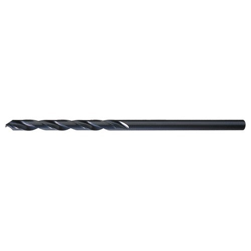 31/64 RHS / RHC HSS 135 Degree Split Point 6″ Aircraft Extension Drill - Steam Oxide - Exact Industrial Supply