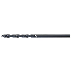 31/64 RHS / RHC HSS 135 Degree Split Point 6″ Aircraft Extension Drill - Steam Oxide - Exact Industrial Supply