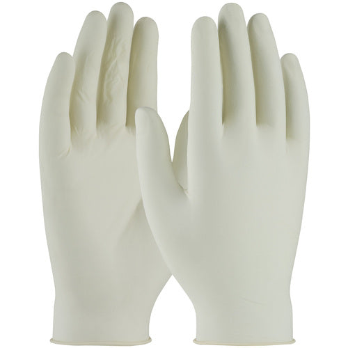 ‎62-323PF/S Disposable Gloves - Ambi-Dex Disposable Latex - Food Grade - Textured - Powder Free - 5 Mil - Exact Industrial Supply