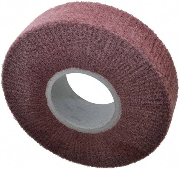 Norton - 6" Diam, 120 Grit Aluminum Oxide Unmounted Flap Wheel - 2" Hole, 1" Wide, Density 5, Coated, Fine Grade, 3,000 Max RPM , Cloth Backing - Americas Industrial Supply