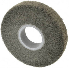 3M - 6" Diam Silicon Carbide Finishing Flap Wheel - 2" Hole, 1" Wide, Density 5, Nonwoven, Very Fine Grade, 3,400 Max RPM - Americas Industrial Supply