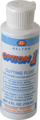 Relton - Option1, 4 oz Bottle Cutting Fluid - Water Soluble, For Cleaning, Machining - Americas Industrial Supply