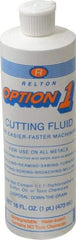 Relton - Option1, 1 Pt Bottle Cutting Fluid - Water Soluble, For Cleaning, Machining - Americas Industrial Supply