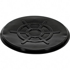 Vestil - Round Polyethylene Closed Head Drum Cover for 55 Gallon Container - 25" Wide - Americas Industrial Supply