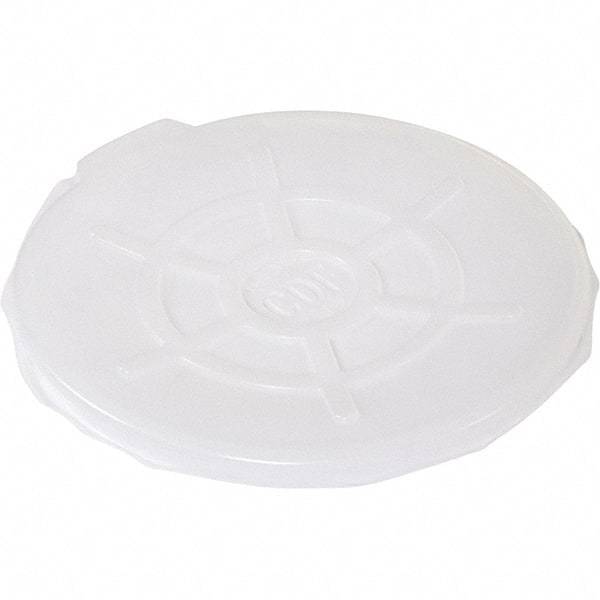 Vestil - Round Polyethylene Open Head Drum Cover for 55 Gallon Container - 25" Wide - Americas Industrial Supply