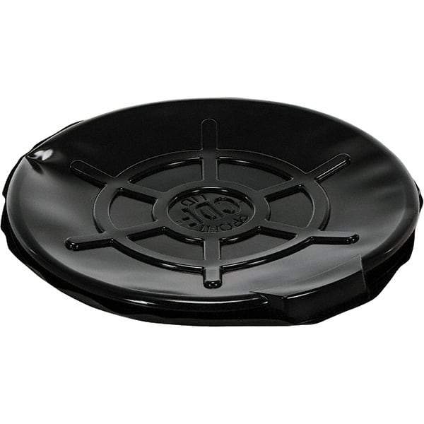 Vestil - Round Polyethylene Open Head Drum Cover for 55 Gallon Container - 25" Wide - Americas Industrial Supply