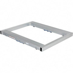 Vestil - 8,000 Lb Capacity Aluminum Pallet Dolly - 48" Long x 40" Wide x 4-1/4" High, 3" Wheels - Americas Industrial Supply