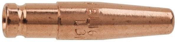 Victor - MIG Tapered Tip Welder Nozzle/Tip/Insulator - 0.052" Wire Outside Diam - Exact Industrial Supply