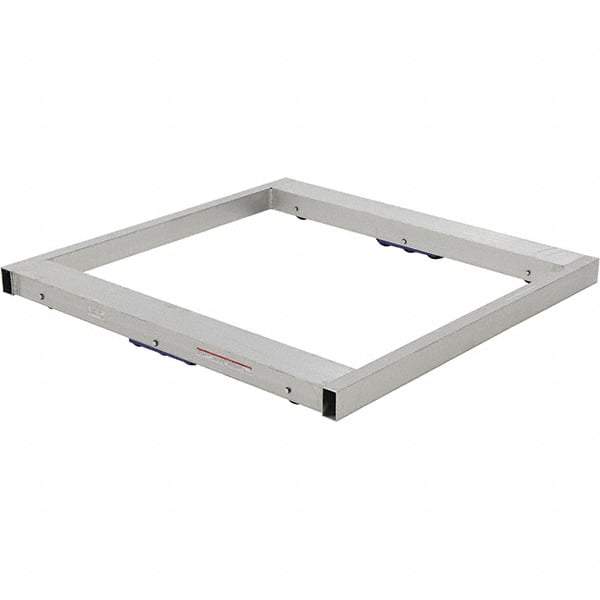 Vestil - 8,000 Lb Capacity Aluminum Pallet Dolly - 48" Long x 48" Wide x 4-1/4" High, 3" Wheels - Americas Industrial Supply