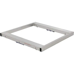 Vestil - 8,000 Lb Capacity Aluminum Pallet Dolly - 48" Long x 48" Wide x 4-1/4" High, 3" Wheels - Americas Industrial Supply