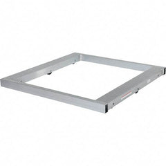 Vestil - 4,000 Lb Capacity Aluminum Pallet Dolly - 48" Long x 48" Wide x 4-1/4" High, 3" Wheels - Americas Industrial Supply