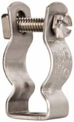 Cooper B-Line - Stainless Steel Rigid/EMT Conduit Hanger with Bolt - 1/2" EMT, 1/2" Rigid, 1/4" Rod - Americas Industrial Supply