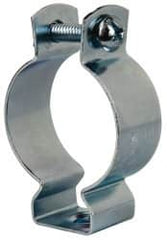 Cooper B-Line - Steel Rigid/EMT Conduit Hanger with Bolt - 1-1/2" EMT, 1-1/4" Rigid, 1/4" Rod, Zinc Plated Finish - Americas Industrial Supply