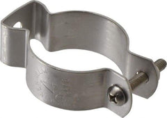 Cooper B-Line - Stainless Steel Rigid Conduit Hanger with Bolt - 1-1/2" Rigid, 5/16" Rod - Americas Industrial Supply