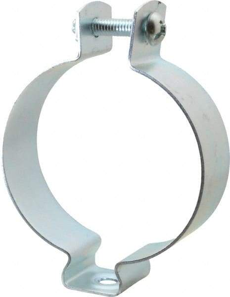 Cooper B-Line - Steel Rigid/EMT Conduit Hanger with Bolt - 3" EMT, 3" Rigid, 5/16" Rod, Zinc Plated Finish - Americas Industrial Supply