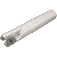 Iscar - 1-1/2" Cut Diam, 0.531" Max Depth of Cut, 1-1/4" Shank Diam, 6-1/2" OAL, Indexable Square Shoulder End Mill - HM90 AXCR 1505.. Inserts, Cylindrical Shank, 90° Lead Angle, Through Coolant, Series Helialu - Americas Industrial Supply