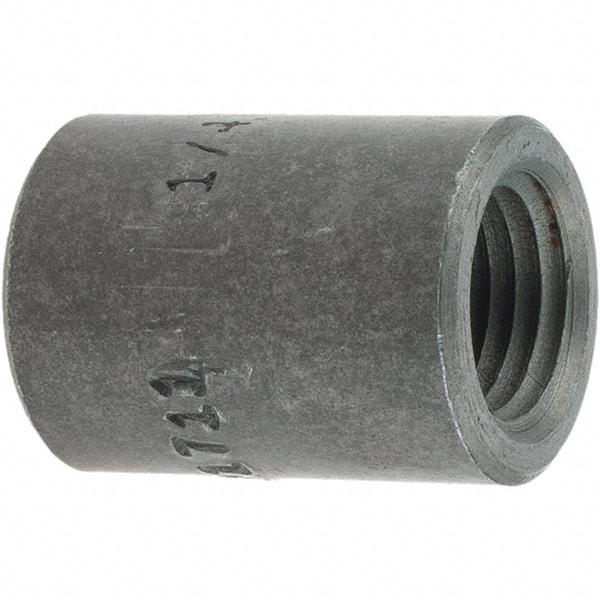 Made in USA - Size 1/4", Class 3,000, Forged Carbon Steel Black Pipe End Cap - 3,000 psi, Threaded End Connection - Americas Industrial Supply