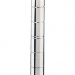 Metro - 1" Wide x 63" High x 1" Long Open Shelving Mobile Shelving Post - Americas Industrial Supply