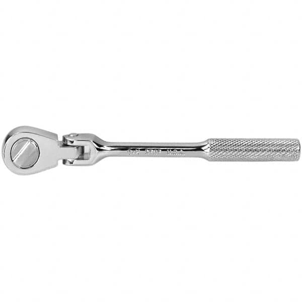 SK - Pear Head - Chrome Finish, 10.3" OAL, 60 Gear Teeth - Americas Industrial Supply