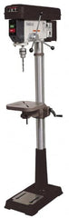 Jet - 15" Swing, Step Pulley Drill Press - 16 Speed, 3/4 hp, Single Phase - Americas Industrial Supply