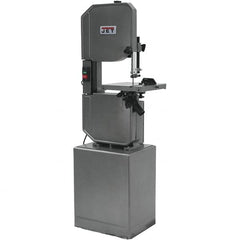 Jet - 13-1/2 Inch Throat Capacity, Step Pulley Vertical Bandsaw - 3300 (Wood), 39, 57, 78, 107, 142, 196, 278 (Metal) SFPM, 1 HP, Single Phase - Americas Industrial Supply