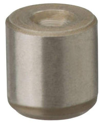 Vlier - 6-40 Thread, 0.1175" OD, 1/8" OAL, Ball Button & Detent - 0.061" ID, Stainless Steel - Americas Industrial Supply