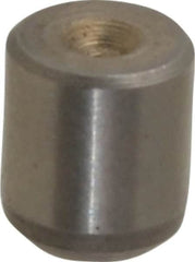 Vlier - 10-32, 8-36 Thread, 0.1614" OD, 3/16" OAL, Ball Button & Detent - 0.069" ID, Stainless Steel - Americas Industrial Supply