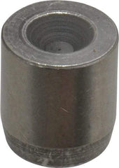 Vlier - 5/8-11 Thread, 0.5472" OD, 5/8" OAL, Ball Button & Detent - 0.33" ID, Stainless Steel - Americas Industrial Supply