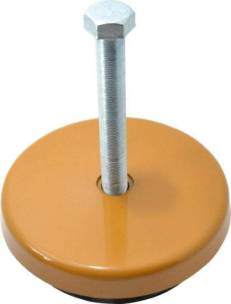 Barrymount - Stud Mount Leveling Pad & Mount - 13,000 Max Lb Capacity, 9" Base Diam - Americas Industrial Supply