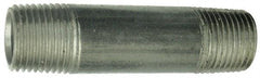 B&K Mueller - Schedule 40, 3/8" Diam x 11" Long Steel Black Pipe Nipple - Threaded - Americas Industrial Supply