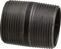 Value Collection - Schedule 40, 1-1/4" Diam x 2" Long Steel Black Pipe Nipple - Threaded - Americas Industrial Supply