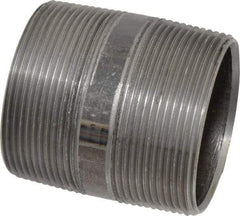 Value Collection - Schedule 40, 2" Diam x 2-1/2" Long Steel Black Pipe Nipple - Threaded - Americas Industrial Supply