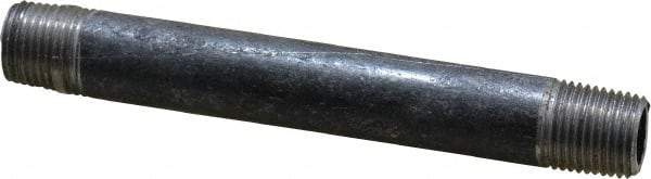 Value Collection - Schedule 40, 1/8" Diam x 3" Long Steel Black Pipe Nipple - Threaded - Americas Industrial Supply