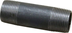 Value Collection - Schedule 40, 3/4" Diam x 3" Long Steel Black Pipe Nipple - Threaded - Americas Industrial Supply