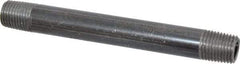 Value Collection - Schedule 40, 1/4" Diam x 4-1/2" Long Steel Black Pipe Nipple - Threaded - Americas Industrial Supply