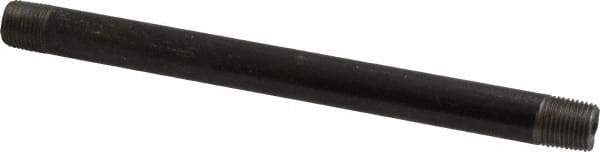 Value Collection - Schedule 40, 1/8" Diam x 5" Long Steel Black Pipe Nipple - Threaded - Americas Industrial Supply