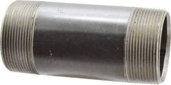 Value Collection - Schedule 40, 2" Diam x 5" Long Steel Black Pipe Nipple - Threaded - Americas Industrial Supply