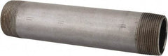 B&K Mueller - Schedule 40, 1-1/2" Diam x 8" Long Steel Black Pipe Nipple - Threaded - Americas Industrial Supply