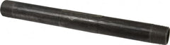 B&K Mueller - Schedule 40, 3/4" Diam x 10" Long Steel Black Pipe Nipple - Threaded - Americas Industrial Supply