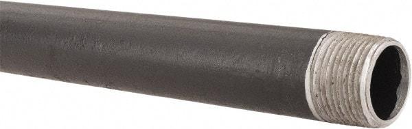 B&K Mueller - Schedule 40, 3/4" Diam x 24" Long Steel Black Pipe Nipple - Threaded - Americas Industrial Supply