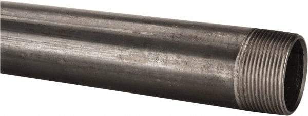 B&K Mueller - Schedule 40, 1-1/2" Diam x 30" Long Steel Black Pipe Nipple - Threaded - Americas Industrial Supply