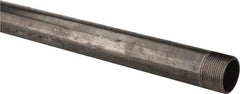 B&K Mueller - Schedule 40, 1-1/4" Diam x 48" Long Steel Black Pipe Nipple - Threaded - Americas Industrial Supply