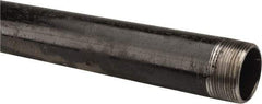 B&K Mueller - Schedule 40, 1-1/2" Diam x 48" Long Steel Black Pipe Nipple - Threaded - Americas Industrial Supply