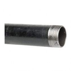 B&K Mueller - Schedule 40, 2" Diam x 48" Long Steel Black Pipe Nipple - Threaded - Americas Industrial Supply